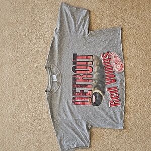 Detroit Red Wings Vintage Crop T-Shirt